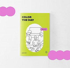 컬러링북 시리즈2. COLOR THE DAY