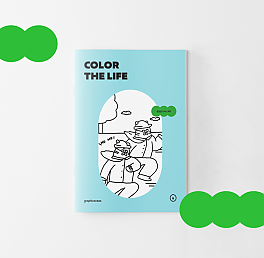 컬러링북 시리즈6. COLOR THE LIFE